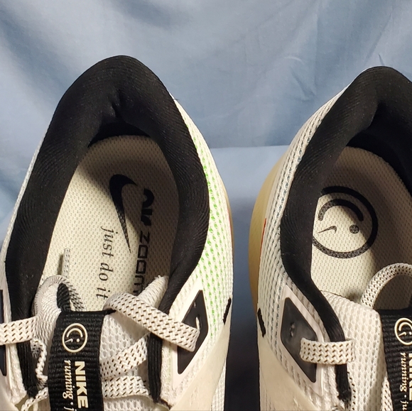 Nike Air Zoom Pegasus 40 PRM Men's Size 13 White Multicolor running FJ1051 100 - Picture 9 of 10